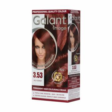 Крем-краска для волос Galant Image Permanent Hair Colouring Cream 3.53 Красный гранат, 115 мл Крем-краска для волос Galant Image Permanent Hair Colouring Cream 3.53 Красный гранат, 115 мл