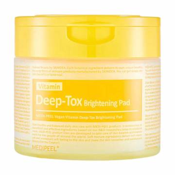 Осветляющие витаминные пады для лица Medi-Peel Vitamin Deep-Tox Brightening Pad, 70 шт Осветляющие витаминные пады для лица Medi-Peel Vitamin Deep-Tox Brightening Pad, 70 шт