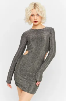 Женское серебристое платье Серебряный M Tally Weijl SDRPEESKINA2