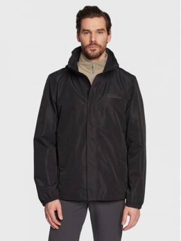 Jack Wolfskin Демісезонна куртка Stormy Point 1111142 Чорний Regular Fit Jack Wolfskin Демісезонна куртка Stormy Point 1111142 Чорний Regular Fit