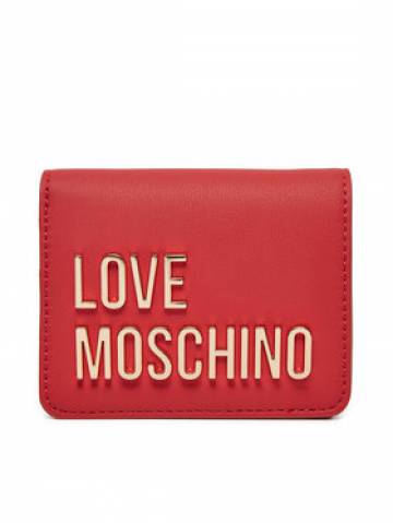 LOVE MOSCHINO Мале жіноче портмоне JC5612PP1LKD0500 Червоний LOVE MOSCHINO Мале жіноче портмоне JC5612PP1LKD0500 Червоний