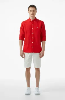 Мужские белые шорты Белый 38 Lacoste FH052570V