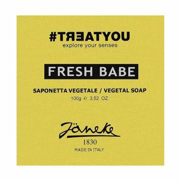 Уценка! Твердое мыло Janeke Treatyou Fresh Babe Vegetal Soap, 100 г