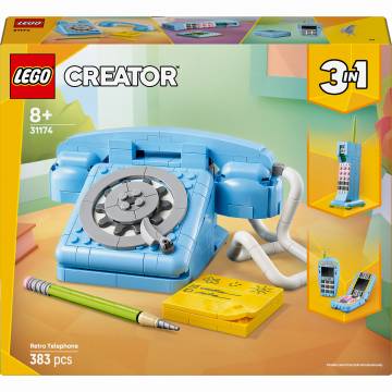 Конструктор LEGO Creator Ретро телефон (31174) Конструктор LEGO Creator Ретро телефон (31174)