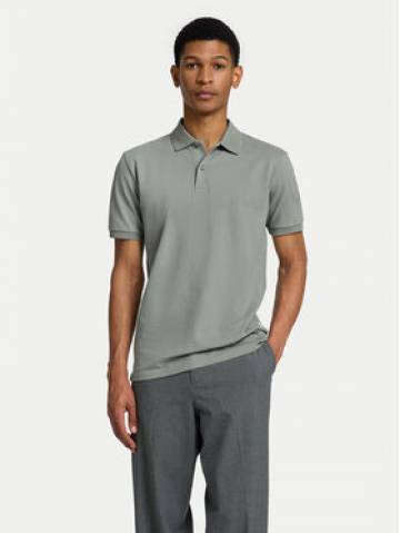 Selected Homme Поло 16095851 Зелений Slim Fit Selected Homme Поло 16095851 Зелений Slim Fit
