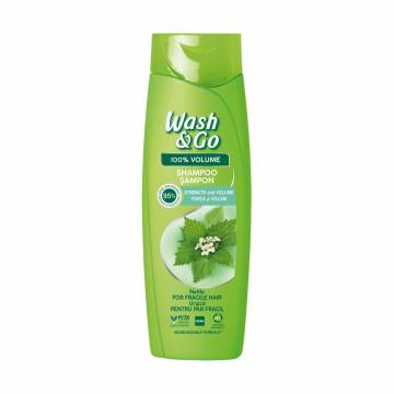 Шампунь Wash&Go для ломких волос, с экстрактом крапивы, 360 мл Шампунь Wash&Go для ломких волос, с экстрактом крапивы, 360 мл