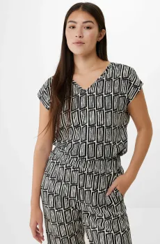 Женский топ с узором Разноцветный S Mexx XC0406033W