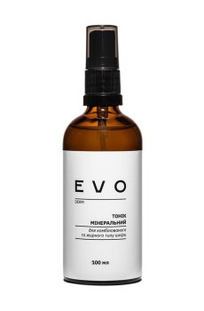 Уценка! Минеральный тоник EVO derm для комбинированного и жирного типа кожи лица, 100 мл