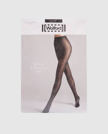 Черные колготки Velvet De Luxe 50 den Черные колготки Velvet De Luxe 50 den