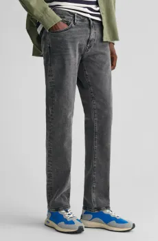 Мужские черные джинсы Черный 31-32 Gant 1000250