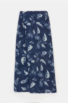 Шарф З Візерунком - темно-синій