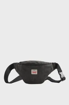 Мужская темно-серая поясная сумка Серый ONESIZE Levi’s® 004C8;0001