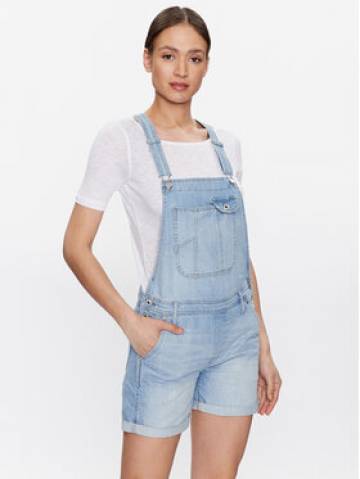 Pepe Jeans Комбінезон Abby Fabby PL230445 Голубий Regular Fit Pepe Jeans Комбінезон Abby Fabby PL230445 Голубий Regular Fit
