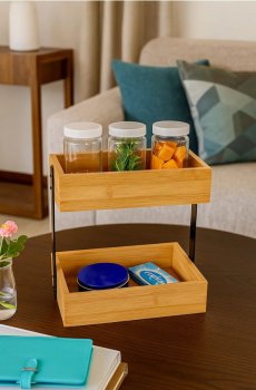 Підлогова полиця - бежевий