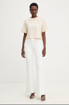 Хлопковая футболка Patrizia Pepe