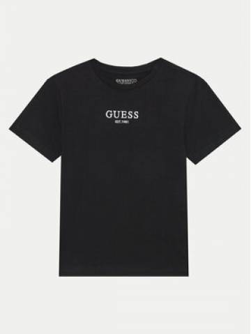 Guess Футболка L4BI07 J1314 Чорний Regular Fit Guess Футболка L4BI07 J1314 Чорний Regular Fit