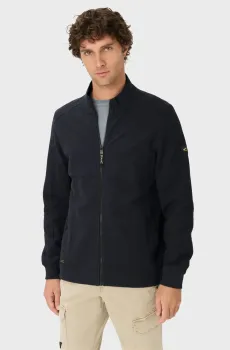 Мужская темно-синяя спортивная кофта Синий M Camel Active 409401-7W36-48