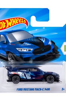Базовый автомобиль Hot Wheels Ford Mustang Mach-E 1400, темно-синий, от 3 лет, 11*3.5*11 см (5785)