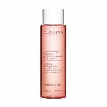 Успокаивающий тонизирующий лосьон для лица Clarins Soothing Toning Lotion для очень сухой и чувствительной кожи, 200 мл Успокаивающий тонизирующий лосьон для лица Clarins Soothing Toning Lotion для очень сухой и чувствительной кожи, 200 мл