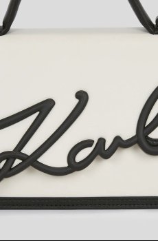 Кожаная сумочка Karl Lagerfeld K/SIGNATURE