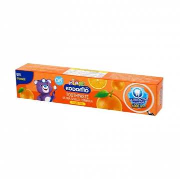 Детская зубная гель-паста Kodomo Ultra Shield Formula Апельсин, 40 г Детская зубная гель-паста Kodomo Ultra Shield Formula Апельсин, 40 г