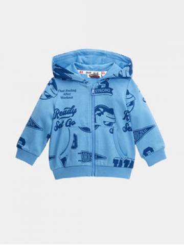 Original Marines Світшот DEP0243NM Голубий Regular Fit Original Marines Світшот DEP0243NM Голубий Regular Fit