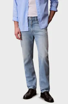Мужские голубые джинсы STANDARD Голубой 29-32 Calvin Klein Jeans LV04RF782G
