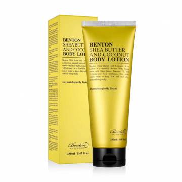 Лосьон для тела Benton Shea Butter And Coconut Body Lotion с маслом ши и кокосом, 250 мл Лосьон для тела Benton Shea Butter And Coconut Body Lotion с маслом ши и кокосом, 250 мл