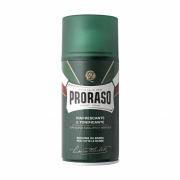 Пена для бритья Proraso Green Shaving Foam Refresh Eucalyptus, 100 мл Пена для бритья Proraso Green Shaving Foam Refresh Eucalyptus, 100 мл