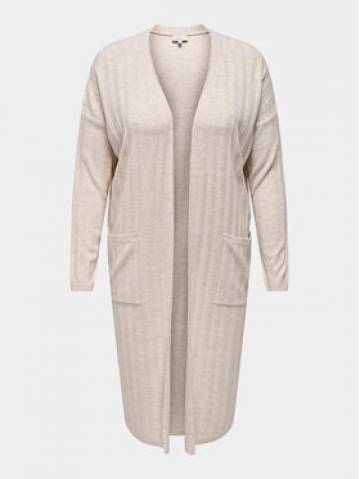 ONLY Carmakoma Кардиган 15282289 Бежевий Regular Fit ONLY Carmakoma Кардиган 15282289 Бежевий Regular Fit