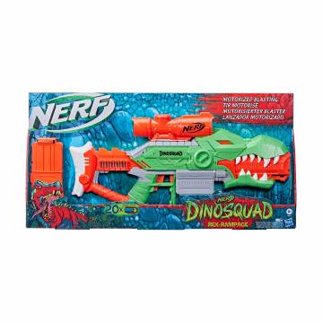 Игрушечный бластер Nerf DinoSquad Rex-Rampage, 8.1*71.1*35.6 см, от 8 лет, 20 стрел (F0807) Игрушечный бластер Nerf DinoSquad Rex-Rampage, 8.1*71.1*35.6 см, от 8 лет, 20 стрел (F0807)