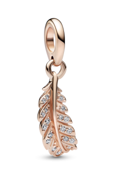 Намистина "Вигнуте пірячко"