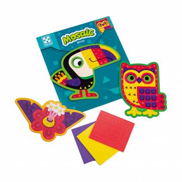 Набор для творчества Vladi Toys Мягкая мозаика Птицы, 6 деталей, от 3 лет (VT4511-09) Набор для творчества Vladi Toys Мягкая мозаика Птицы, 6 деталей, от 3 лет (VT4511-09)