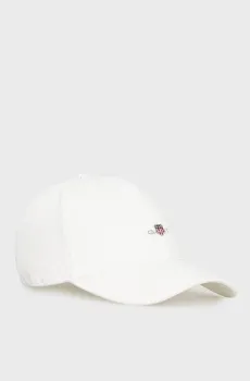 Мужская белая кепка COTTON TWILL CAP Белый ONESIZE Gant 9900001