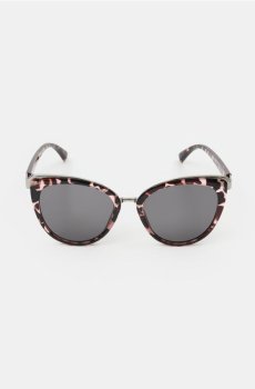 Сонцезахисні окуляри з тваринним принтом - різнобарвний
