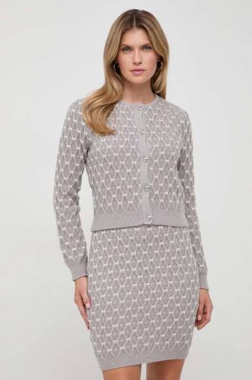 Юбка Guess цвет серый midi карандаш Юбка Guess цвет серый midi карандаш