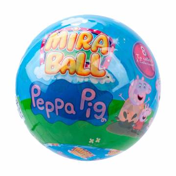 Мягкая игрушка-сюрприз Miraball Peppa Pig в шаре, с аксессуарами, от 3 лет, 7*7*7 см (M14113) Мягкая игрушка-сюрприз Miraball Peppa Pig в шаре, с аксессуарами, от 3 лет, 7*7*7 см (M14113)