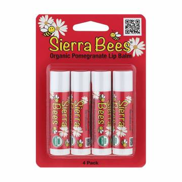 Набор бальзамов для губ Sierra Bees Гранат, 4*4.25 г Набор бальзамов для губ Sierra Bees Гранат, 4*4.25 г