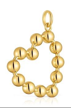 Позолоченный кулон Tous