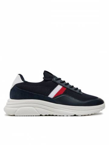 Tommy Hilfiger Снікерcи Modern Runner Premium Knit FM0FM05135 Cиній Tommy Hilfiger Снікерcи Modern Runner Premium Knit FM0FM05135 Cиній