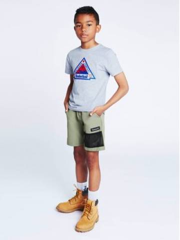 Timberland Футболка T25T91 S Сірий Regular Fit Timberland Футболка T25T91 S Сірий Regular Fit