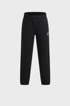Детские черные спортивные брюки UA B ICON FLC TAPED JOGGER Черный 14 Under Armour 6013442-008