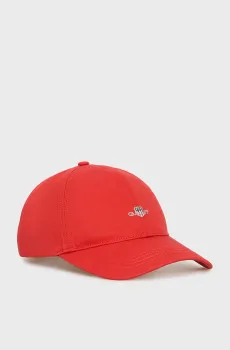 Мужская красная кепка COTTON TWILL CAP Красный ONESIZE Gant 9900002