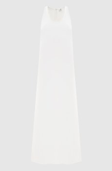 Платье макси цвета айвори