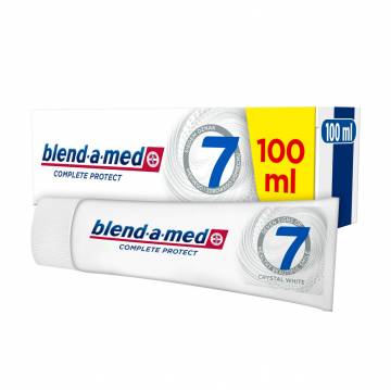 Зубная паста blend-a-med Complete Protect 7 Кристальная белизна, 100 мл Зубная паста blend-a-med Complete Protect 7 Кристальная белизна, 100 мл