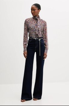 Блузка с шелком Liu Jo