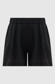Черные шорты Zurich из льна
