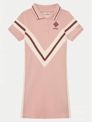 Guess Повсякденна сукня J5RK45 KCOK1 Рожевий Regular Fit Guess Повсякденна сукня J5RK45 KCOK1 Рожевий Regular Fit