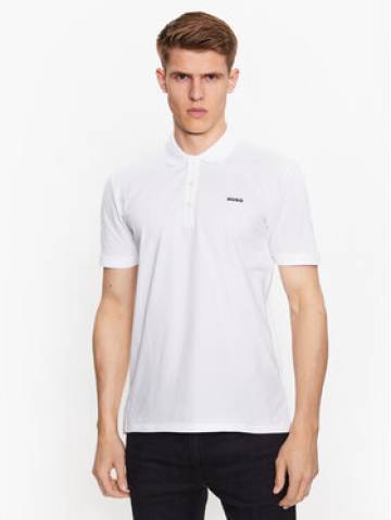Hugo Поло 50470547 Білий Slim Fit Hugo Поло 50470547 Білий Slim Fit