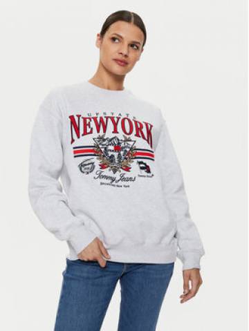 Tommy Jeans Світшот Vintage DW0DW18368 Сірий Relaxed Fit Tommy Jeans Світшот Vintage DW0DW18368 Сірий Relaxed Fit